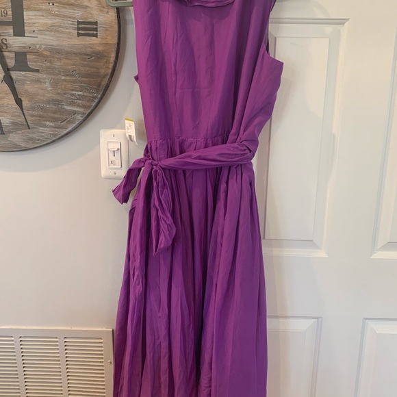 Jones New York Silk Ruffle Wrap Dress sz M NWT - Picture 5 of 5